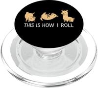 Funny Llama This Is How I Roll Animal Lover Boys Girls Kids PopSockets PopGrip for MagSafe