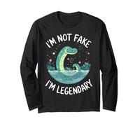 Funny Loch Ness Monster Cryptid Legend Long Sleeve T-Shirt