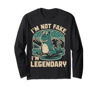 Funny Loch Ness Monster Cryptid Legend Long Sleeve T-Shirt