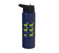 Funny Loch Ness Monster Cryptozoology Nessie Lochness Stainless Steel Insulated Water Bottle