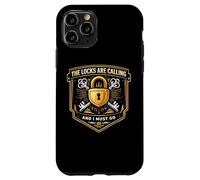 Funny Locksmith The Locks Are Calling And I Must Go Lockpick Case for iPhone 11 Pro