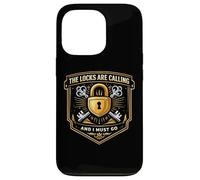Funny Locksmith The Locks Are Calling And I Must Go Lockpick Case for iPhone 13 Pro