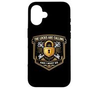 Funny Locksmith The Locks Are Calling And I Must Go Lockpick Case for iPhone 16