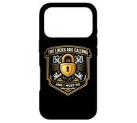 Funny Locksmith The Locks Are Calling And I Must Go Lockpick Case for iPhone 17 Pro