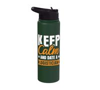 Funny Logistician Logician Shirt Apparel Stainless Steel Insulated Water Bottle