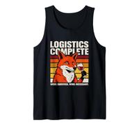 Funny Logistics Complete Week Survived Wine Necessary Tank Top