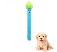 Funny Long Plush Dog Toy with Silly Faces, 40x6cm Durable Tug Toy for Dogs, Washable Chew Toy for Boredom Relief and Solo Play (V1)