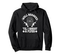 Funny Long Range Shooting Flyer rifle shooting Pullover Hoodie