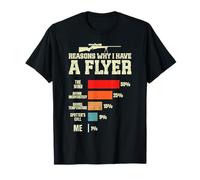 Funny Long Range Shooting Flyer Rifle Shooting T-Shirt