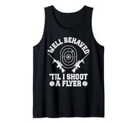 Funny Long Range Shooting Flyer Rifle Shooting Tank Top