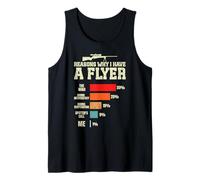 Funny Long Range Shooting Flyer Rifle Shooting Tank Top
