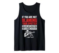 Funny Long Range Shooting Flyer Rifle Shooting Tank Top