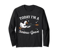 Funny Long Range Shooting Goose Rifle Shooting Long Sleeve T-Shirt