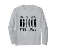 Funny Long Surf, Longboard Surfing Design Long Sleeve T-Shirt