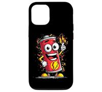 Funny Looking Battery with Full of Energy Costume Case for iPhone 12/12 Pro