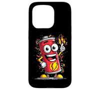 Funny Looking Battery with Full of Energy Costume Case for iPhone 15 Pro