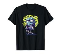 Funny Looking Brain with Glasses T-Shirt