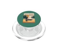 Funny Loon Ranger A Common Loon In A Lake Vintage Bird Lover PopSockets PopGrip for MagSafe