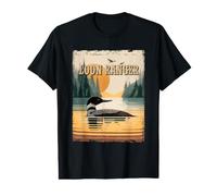 Funny Loon Ranger A Common Loon in A Lake Vintage Bird Lover Value Graphic T-Shirt