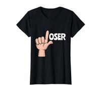 Funny Loser Sign Value Graphic T-Shirt