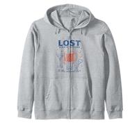 Funny Lost Return to The Nearest Bar Drinking If Humor Zip Hoodie