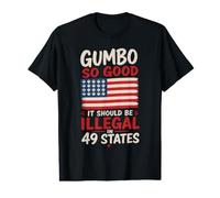 Funny Louisiana Gumbo Value Graphic T-Shirt