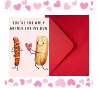 Funny Love Cards, Romantic Confession Note, 4.72x7.09 Inches Engagement Greeting with Blessings, Cute Message Card, Valentine Card with Heart Design, Gift Cards for Couples and Partners