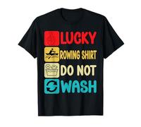 Funny Lucky Rowing Tee Do Not Wash Row Lover Men Boys Kids T-Shirt