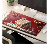 Funny Lunch Mouse Pad Christmas Gingerbread House Decorations Mouse Pad Funny Mousepads Mousepads