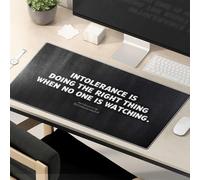 Funny Lunch Mouse Pad Intolerance Is Doing The Right Thing When No One Is Watching. Mouse Pad Mouse Mat Funny Mousepads For Work