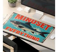 Funny Lunch Mouse Pad Mindset Is Everything. Mouse Pad Mouse Mat Funny Mousepads For Work