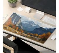 Funny Lunch Mouse Pad Sheep Grazing In The Valley Of Autumn Mouse Pad Funny Mousepads Desk Pads