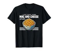 Funny Mac And Cheese And Quiet Cheesy Jokes Enthusiast T-Shirt