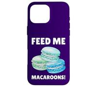 Funny Macaron Case for iPhone 16 Pro Max