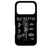 Funny Machinist Vintage Dial Caliper Patent Print Drawing Case for iPhone 17 Pro