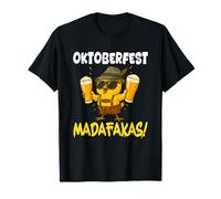 Funny Madafakas Wiesn Outfit Lederhosen Alternative T-Shirt