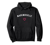 Funny Mademoiselle Miss Young Lady Pullover Hoodie