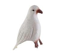 Funny Magic Rubber Dove Magic Tricks Prop, Funny Fake Rubber Dove Close-Up Props Accessories Comedy Prop(White)