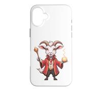 Funny Magician Goat Magic Illusionist Gift Men Women Kids Case for iPhone 16 Plus