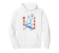 Funny Mahjong Goose Think Prosperity Outside The Tile FA CAI Pullover Hoodie