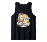 Funny Mahjong Welcome to The Crack House Game Night Tank Top