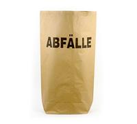 'Funny Male/793 Waste Paper Bin Bag - 70 L, Brown (Pack of 25)