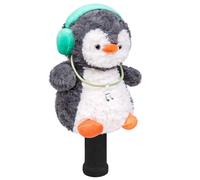 Funny Mallard Duck Golf Headcover, Animals Plush Golf Club Head Covers, Small Size Fits Hybird and Irons, Large Size Fits Standard 460cc Driver Head