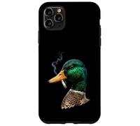 Funny Mallard Duck Smoking Cigarette Meme Duck Hunting Case for iPhone 11 Pro Max