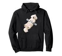 Funny Maltese Dog Duct Tape Meme Graphic Pet Lover Novelty Pullover Hoodie