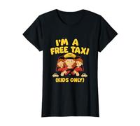 Funny Mama Bear Free Taxi Kids Only Mom Life Graphic T-Shirt
