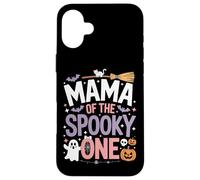 Funny Mama Of The Spooky One For Fall Season Case for iPhone 16 Plus