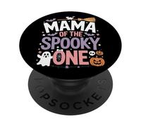 Funny Mama Of The Spooky One For Fall Season PopSockets Adhesive PopGrip