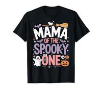 Funny Mama Of The Spooky One For Fall Season T-Shirt