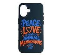 Funny Mammo Tech Breast Cancer Prevention Case for iPhone 16